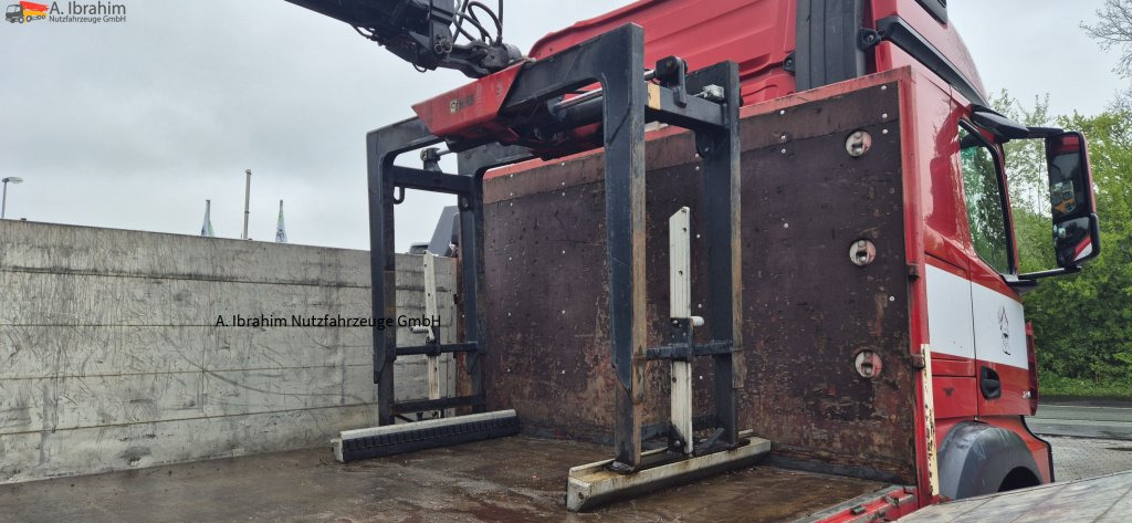 Mercedes-Benz DB 2545 HIAB 166 mit Zange. Lift-Lenkachse einsatzbereit - Грузовик бортовой/ Платформа, Автоманипулятор: фото 3 Mercedes-Benz DB 2545 HIAB 166 mit Zange. Lift-Lenkachse einsatzbereit - Грузовик бортовой/ Платформа, Автоманипулятор: фото 3