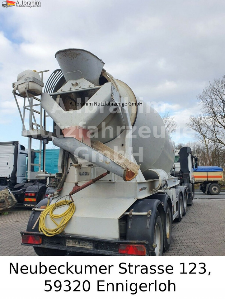 Betonmischerauflieger Karrena 12 cbm, 2 achsen, Topzustand - Полуприцеп: фото 2 Betonmischerauflieger Karrena 12 cbm, 2 achsen, Topzustand - Полуприцеп: фото 2