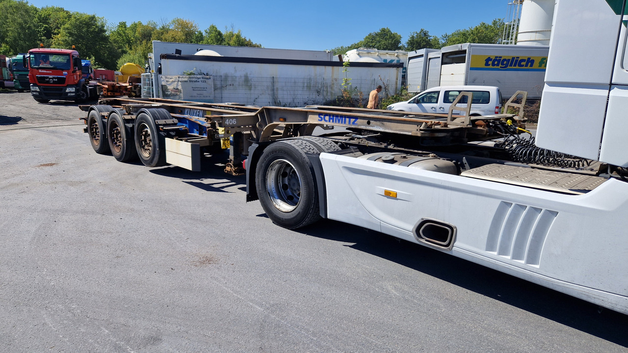 Schmitz SCF 24G Slider - Полуприцеп-контейнеровоз/ Сменный кузов: фото 1 Schmitz SCF 24G Slider - Полуприцеп-контейнеровоз/ Сменный кузов: фото 1