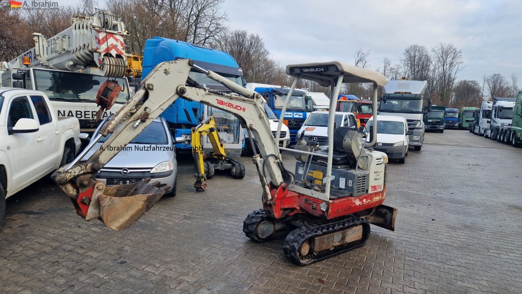 Takeuchi TB 014 Minibagger Zustand gut - Мини-экскаватор: фото 1 Takeuchi TB 014 Minibagger Zustand gut - Мини-экскаватор: фото 1