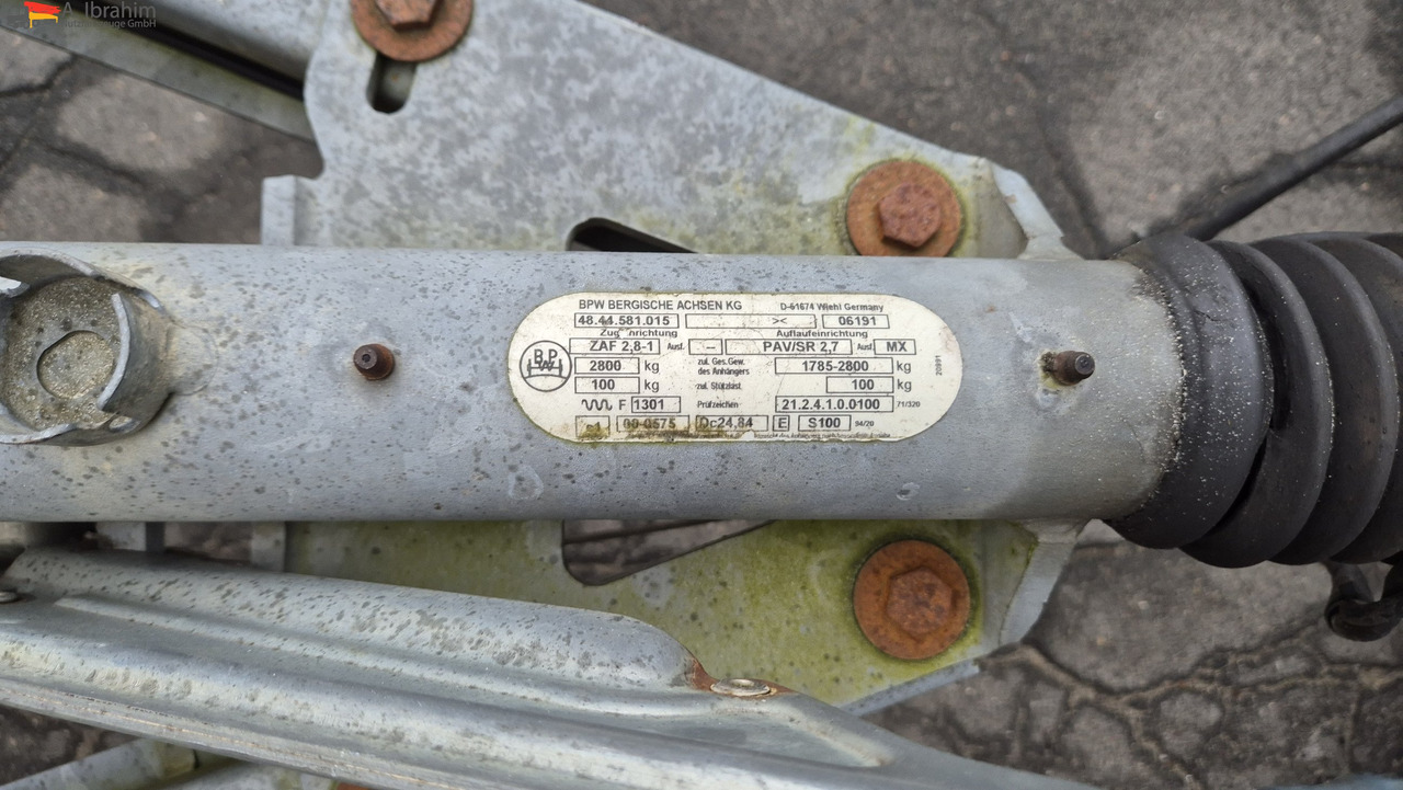 Wagenbouw Hapert K2700 Deichsel verstellbar - Прицеп-фургон: фото 2 Wagenbouw Hapert K2700 Deichsel verstellbar - Прицеп-фургон: фото 2