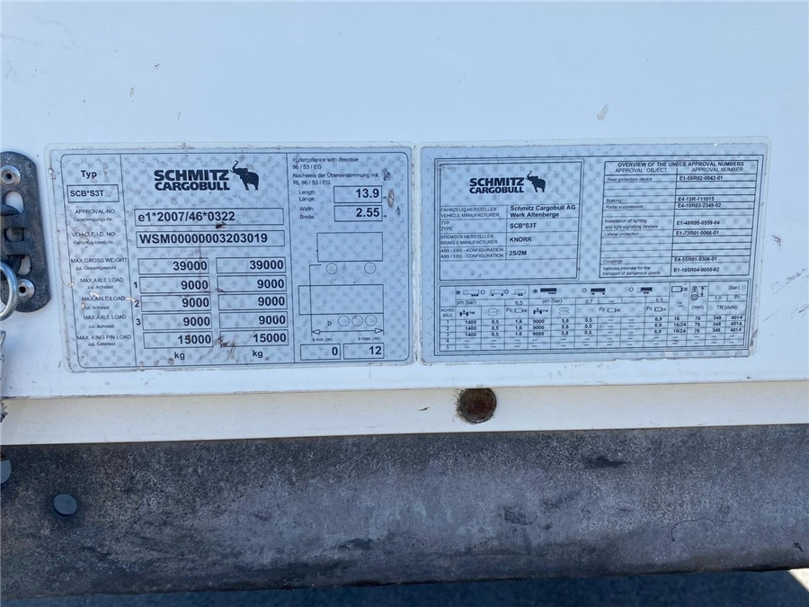 Тентованный полуприцеп SCHMITZ CARGOBULL: фото 7