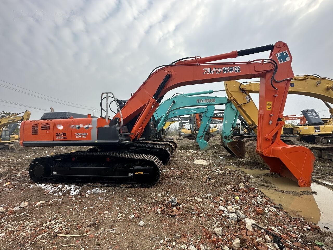 Hitachi ZX350HG - Гусеничный экскаватор: фото 2 Hitachi ZX350HG - Гусеничный экскаватор: фото 2