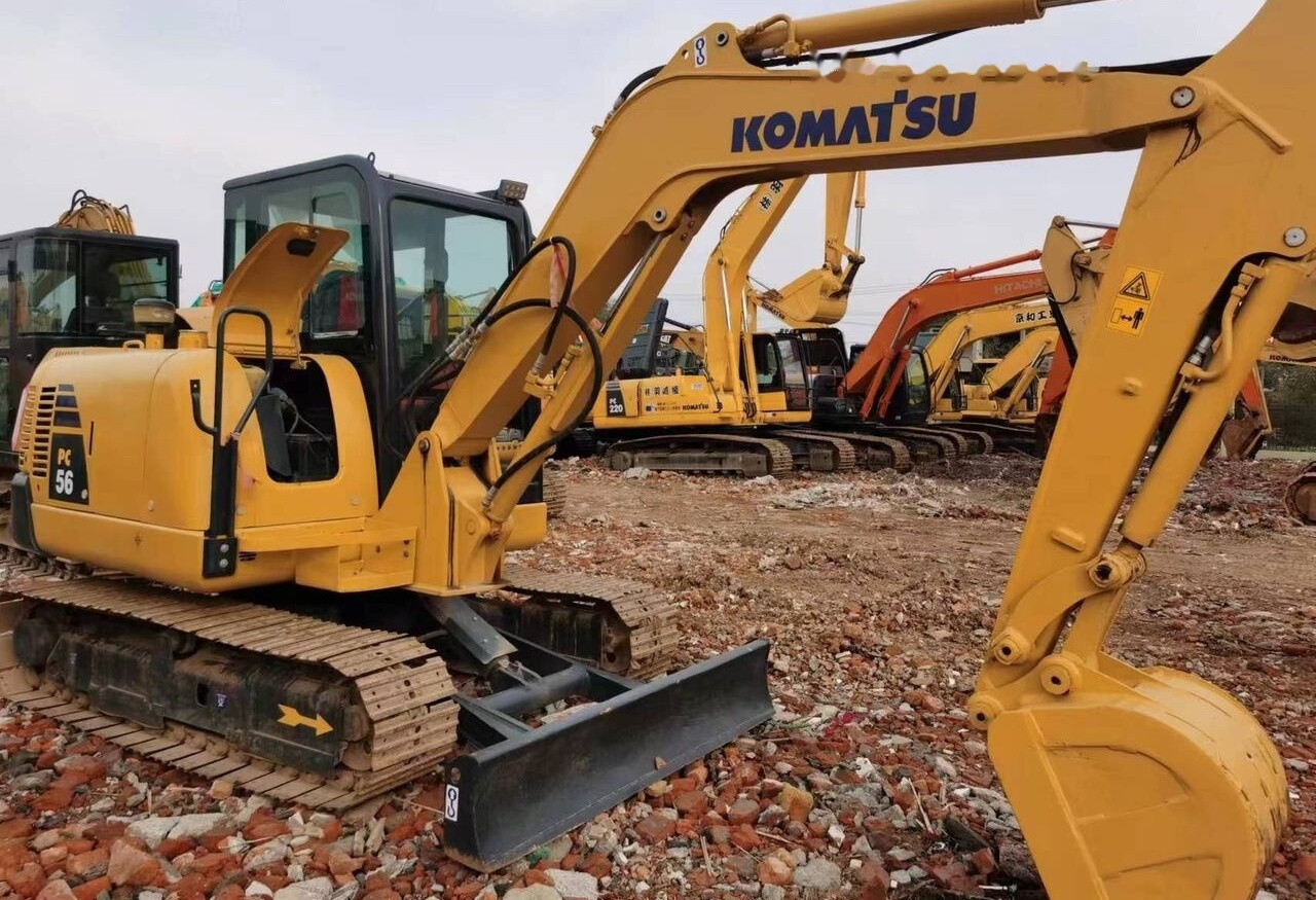 Komatsu PC56 - Мини-экскаватор: фото 3 Komatsu PC56 - Мини-экскаватор: фото 3