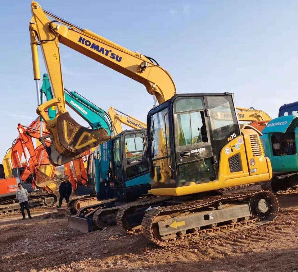 Гусеничный экскаватор Komatsu PC70: фото 6
