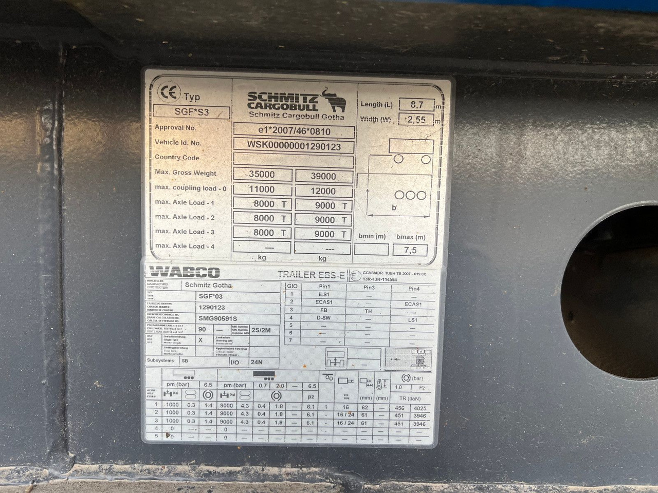 Самосвальный полуприцеп Schmitz Cargobull SKI SL 7.2: фото 6 Самосвальный полуприцеп Schmitz Cargobull SKI SL 7.2: фото 6