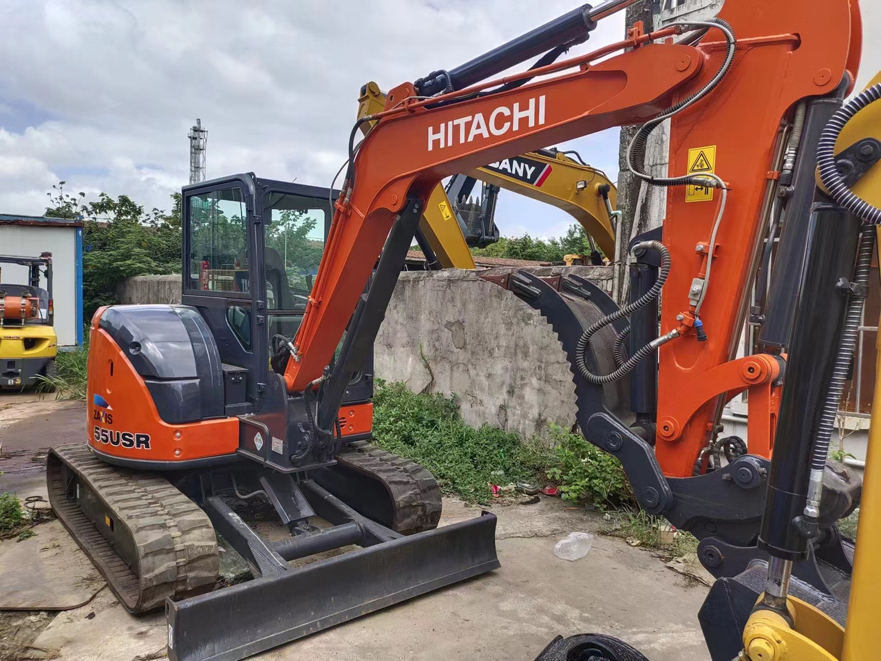 HITACHI ZX55 USR-5A - Мини-экскаватор: фото 4 HITACHI ZX55 USR-5A - Мини-экскаватор: фото 4
