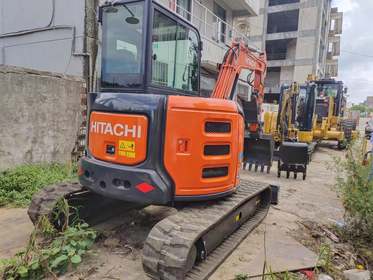 HITACHI ZX55 USR-5A - Мини-экскаватор: фото 3 HITACHI ZX55 USR-5A - Мини-экскаватор: фото 3