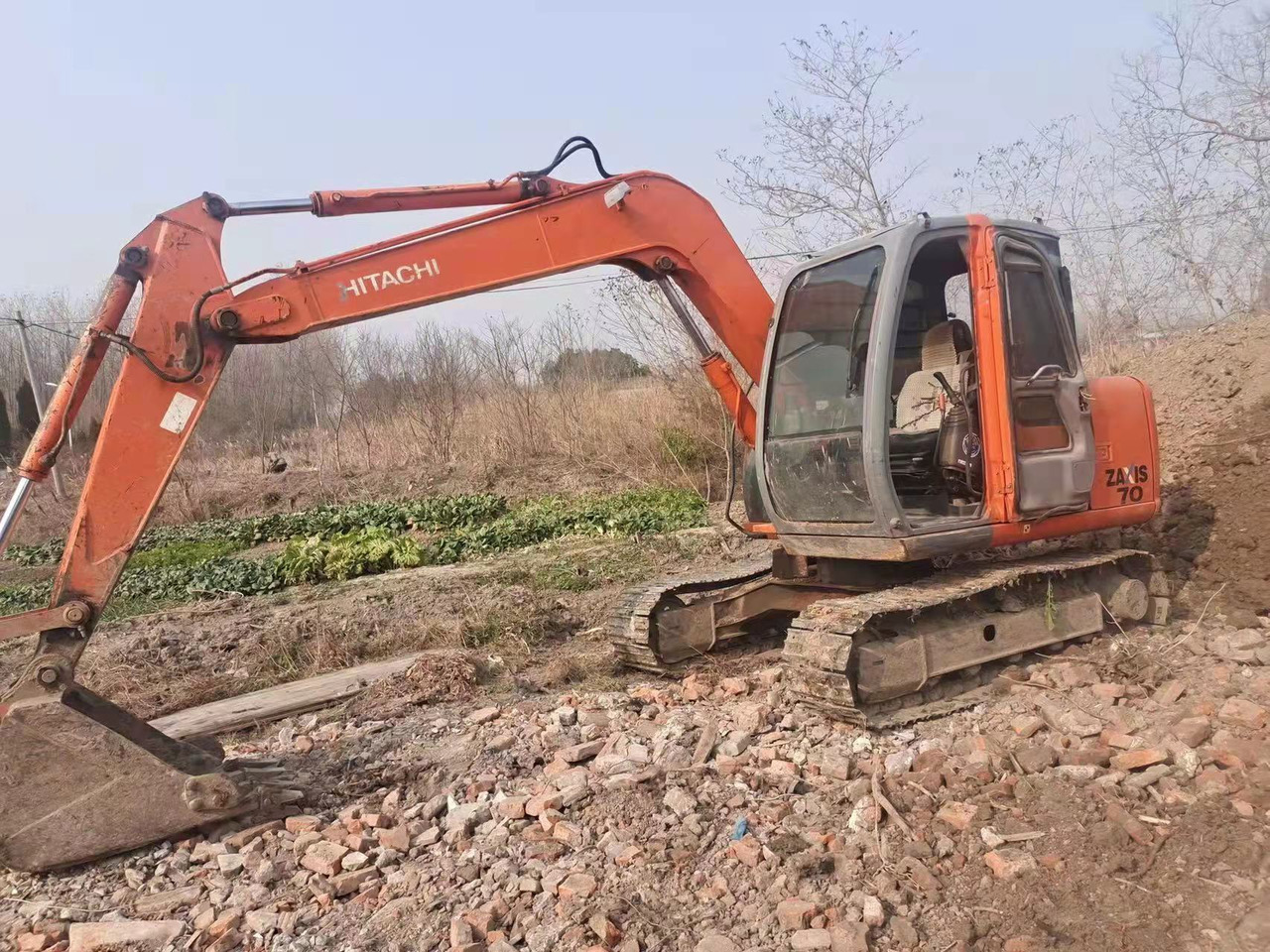 HITACHI ZX70 - Мини-экскаватор: фото 1 HITACHI ZX70 - Мини-экскаватор: фото 1