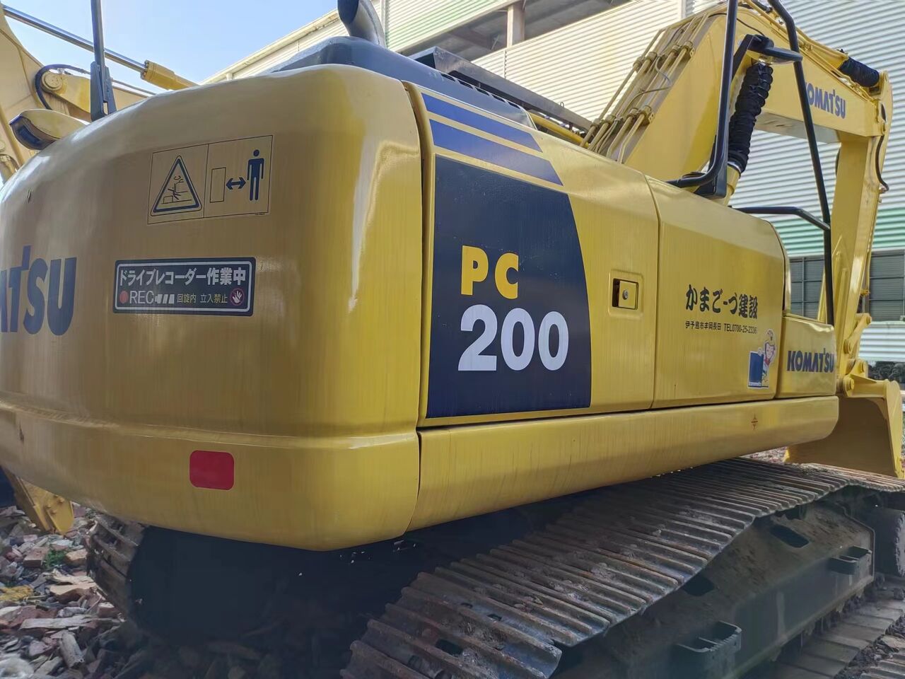 KOMATSU PC200-8 - Гусеничный экскаватор: фото 4 KOMATSU PC200-8 - Гусеничный экскаватор: фото 4