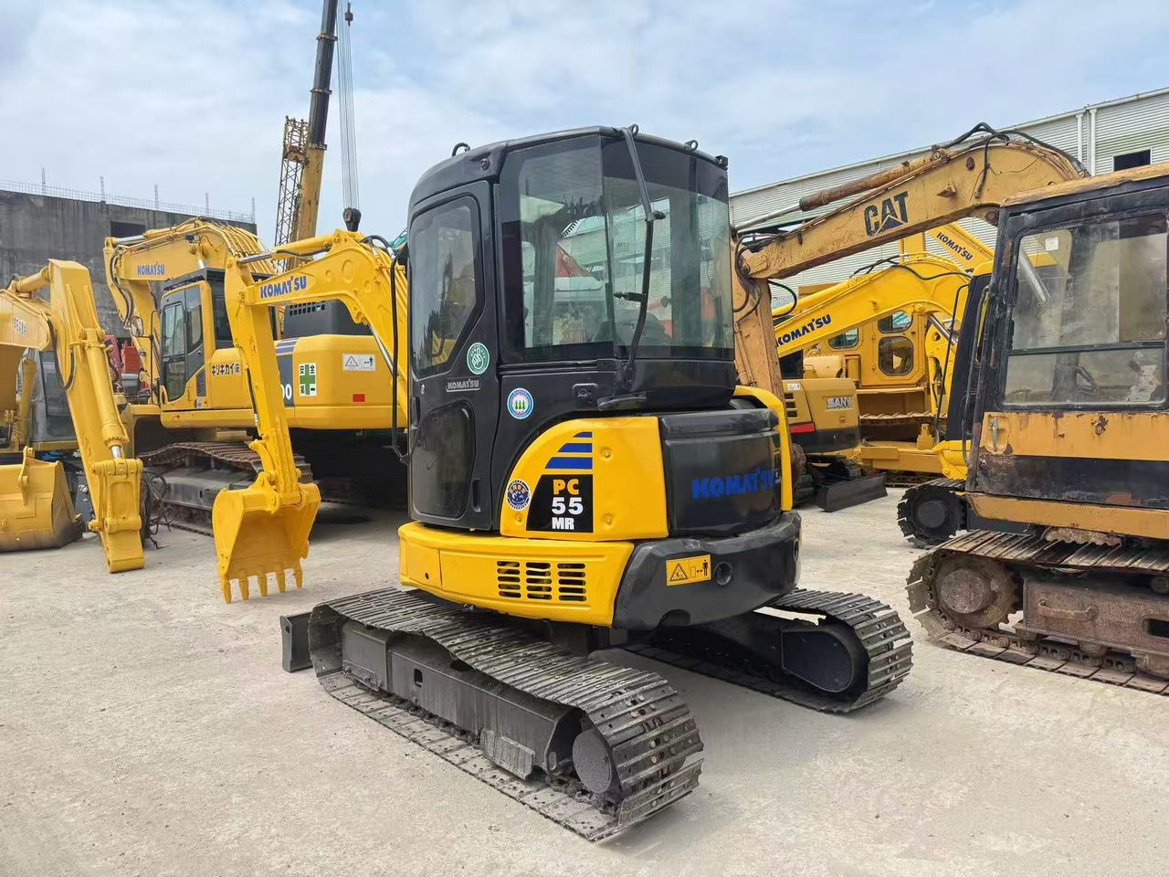 KOMATSU PC55 PC55MR PC56 PC60 - Мини-экскаватор: фото 5 KOMATSU PC55 PC55MR PC56 PC60 - Мини-экскаватор: фото 5