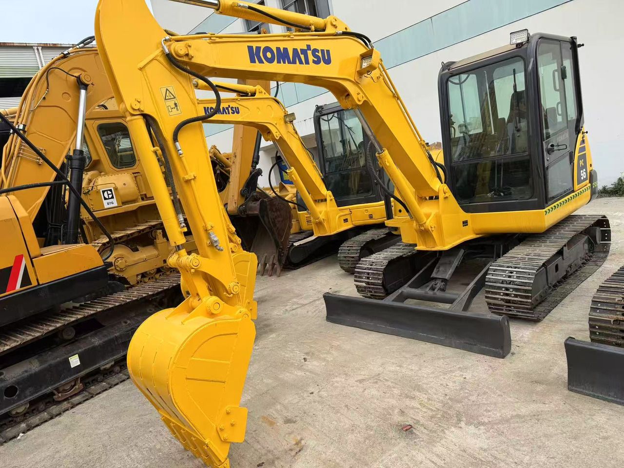 KOMATSU PC56 - Мини-экскаватор: фото 1 KOMATSU PC56 - Мини-экскаватор: фото 1