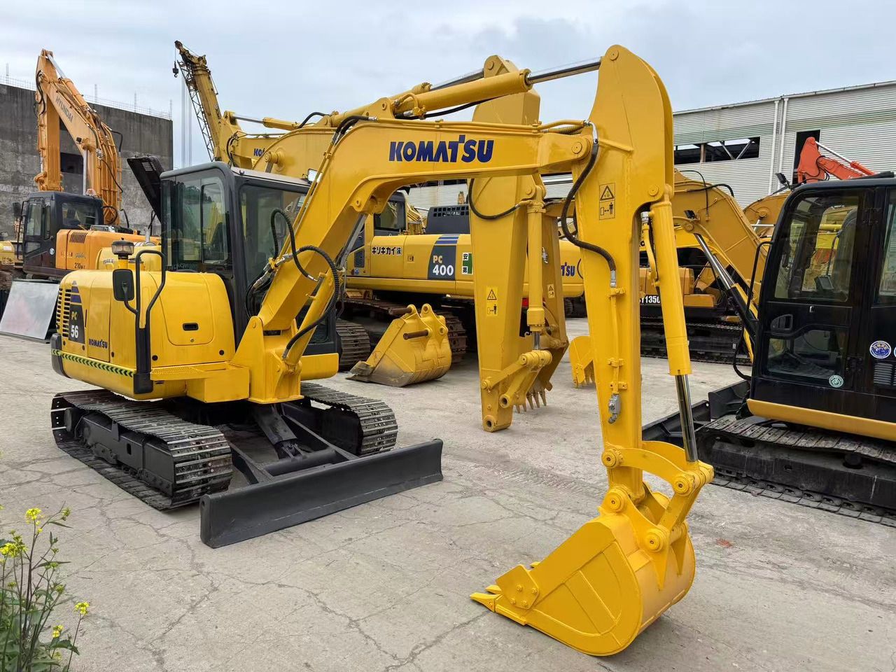 KOMATSU PC56 - Мини-экскаватор: фото 1 KOMATSU PC56 - Мини-экскаватор: фото 1
