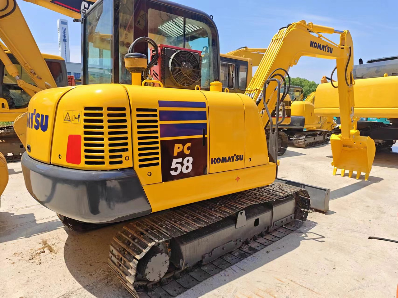 KOMATSU PC58 - Мини-экскаватор: фото 2 KOMATSU PC58 - Мини-экскаватор: фото 2