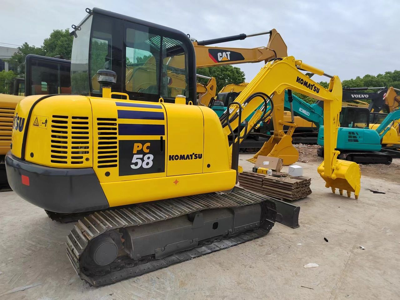 KOMATSU PC58 - Мини-экскаватор: фото 1 KOMATSU PC58 - Мини-экскаватор: фото 1