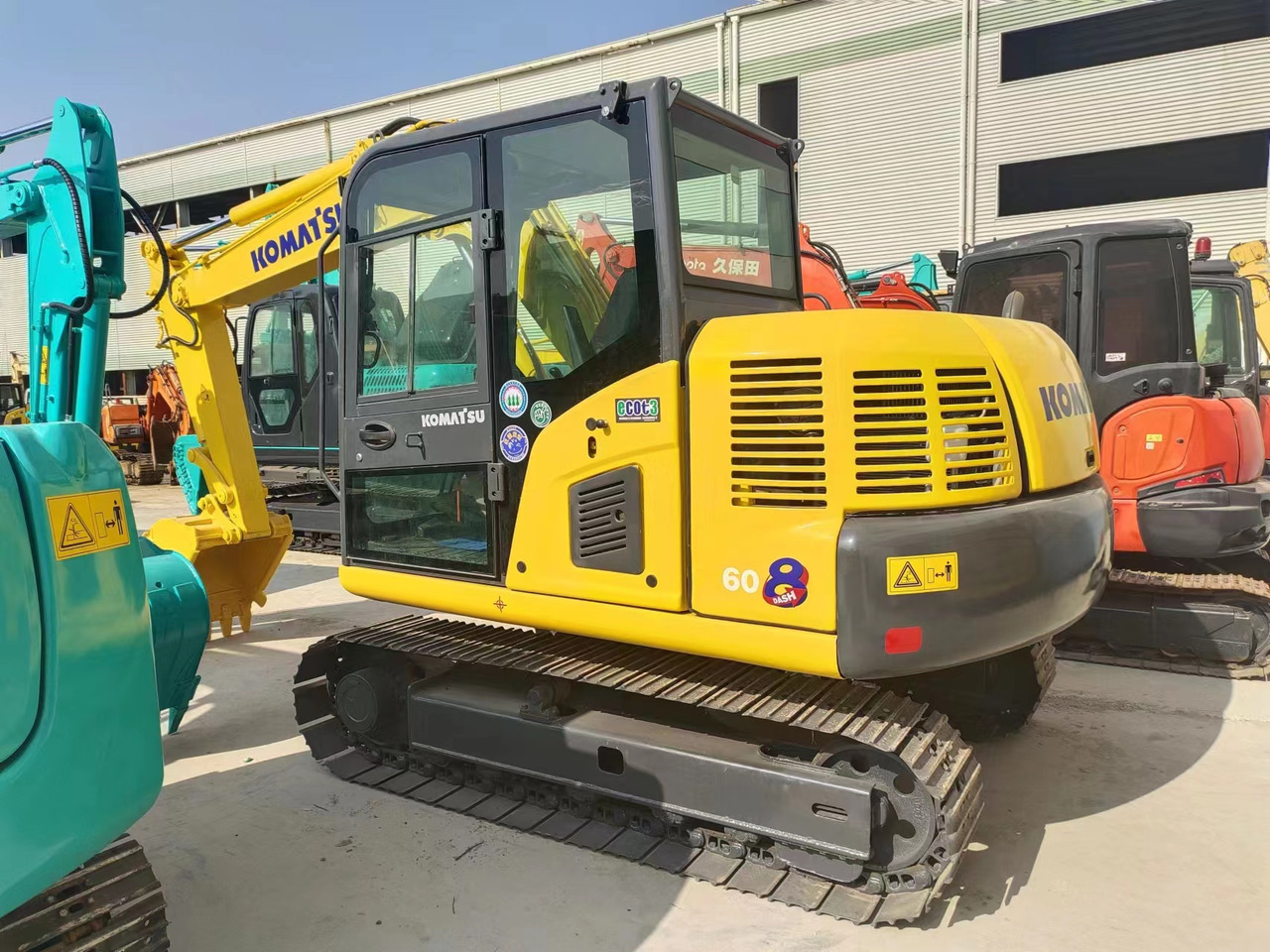 KOMATSU PC60-8 - Мини-экскаватор: фото 4 KOMATSU PC60-8 - Мини-экскаватор: фото 4