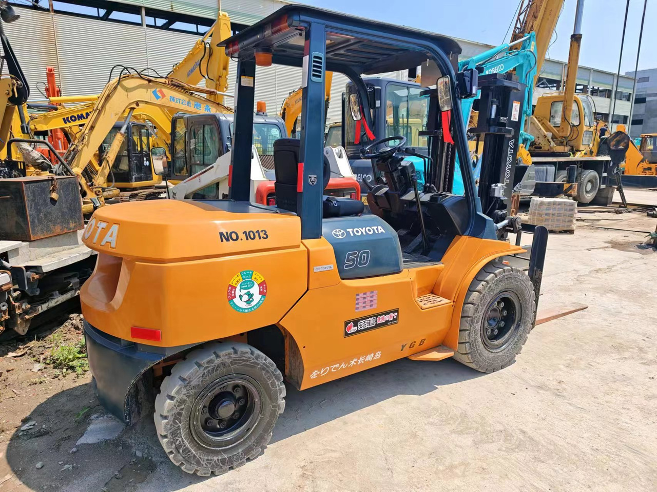 TOYOTA FD50 - Дизельный погрузчик: фото 2 TOYOTA FD50 - Дизельный погрузчик: фото 2