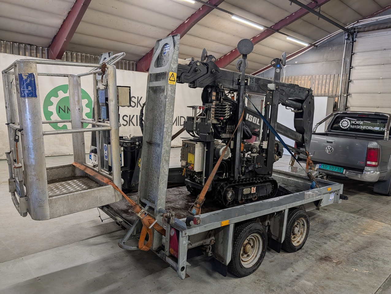 Isoli Easylift R160 på henger - Спайдер-вышка: фото 4 Isoli Easylift R160 på henger - Спайдер-вышка: фото 4