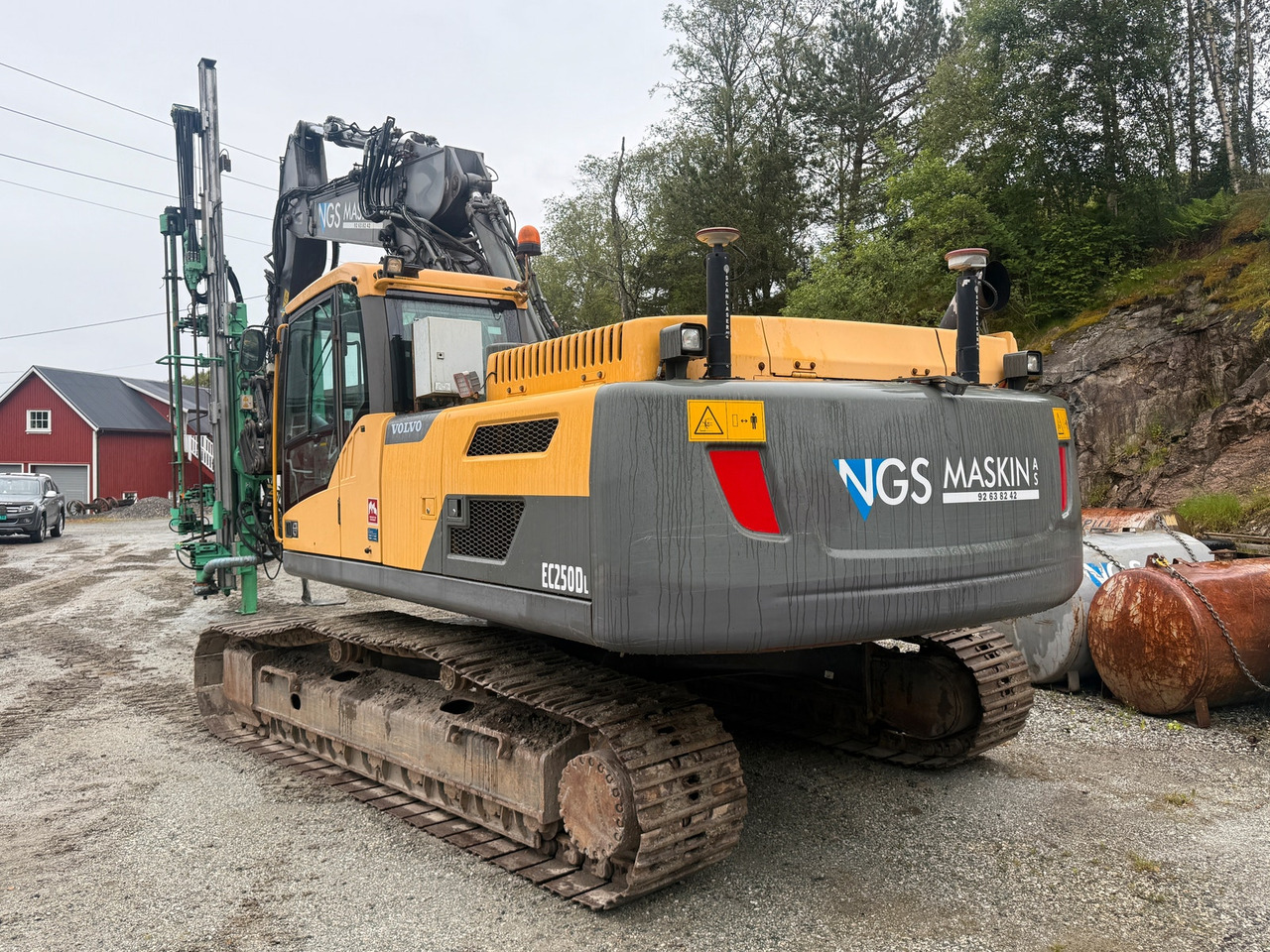 Volvo EC250DL med Montabert tårn - Гусеничный экскаватор: фото 4 Volvo EC250DL med Montabert tårn - Гусеничный экскаватор: фото 4