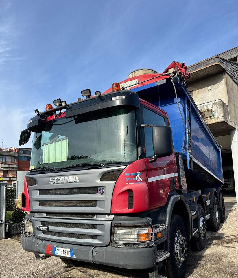 SCANIA R420 RIBALTABILE 8X4 posteriore Andreoli - Самосвал: фото 4 SCANIA R420 RIBALTABILE 8X4 posteriore Andreoli - Самосвал: фото 4
