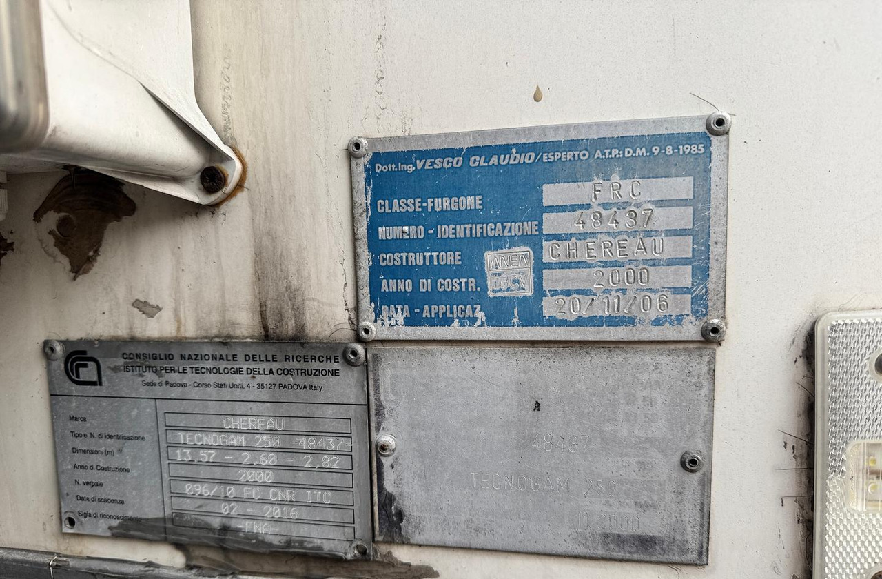 SEMIRIMORCHIO FRIGO CHEREAU лизинг SEMIRIMORCHIO FRIGO CHEREAU: фото 14 SEMIRIMORCHIO FRIGO CHEREAU лизинг SEMIRIMORCHIO FRIGO CHEREAU: фото 14