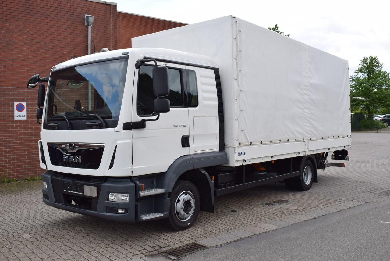 MAN TGL 8.190 Pritsche Plane LBW Tempomat Klima - Тентованный фургон: фото 1 MAN TGL 8.190 Pritsche Plane LBW Tempomat Klima - Тентованный фургон: фото 1