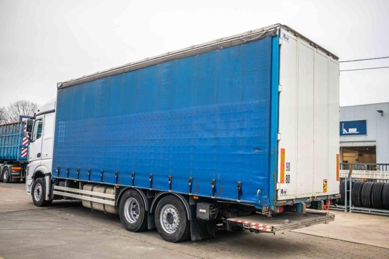 Mercedes ACTROS 2548-6X2+E6+VOITH-(+remorque: +5.000 € ) - Тентованный грузовик: фото 4 Mercedes ACTROS 2548-6X2+E6+VOITH-(+remorque: +5.000 € ) - Тентованный грузовик: фото 4