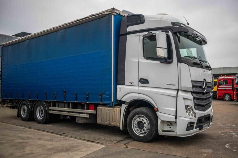 Mercedes ACTROS 2548-6X2+E6+VOITH-(+remorque: +5.000 € ) - Тентованный грузовик: фото 2 Mercedes ACTROS 2548-6X2+E6+VOITH-(+remorque: +5.000 € ) - Тентованный грузовик: фото 2