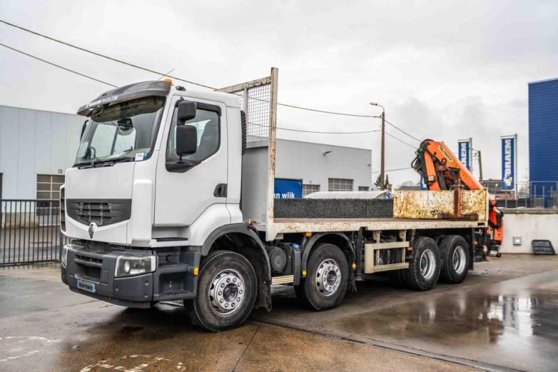 Грузовик бортовой/ Платформа, Автоманипулятор Renault LANDER 380 DXI+PALFINGER 18002/4X: фото 8