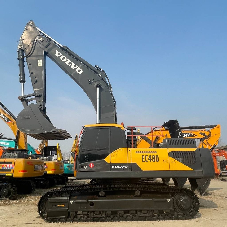 Гусеничный экскаватор Volvo EC 480: фото 1