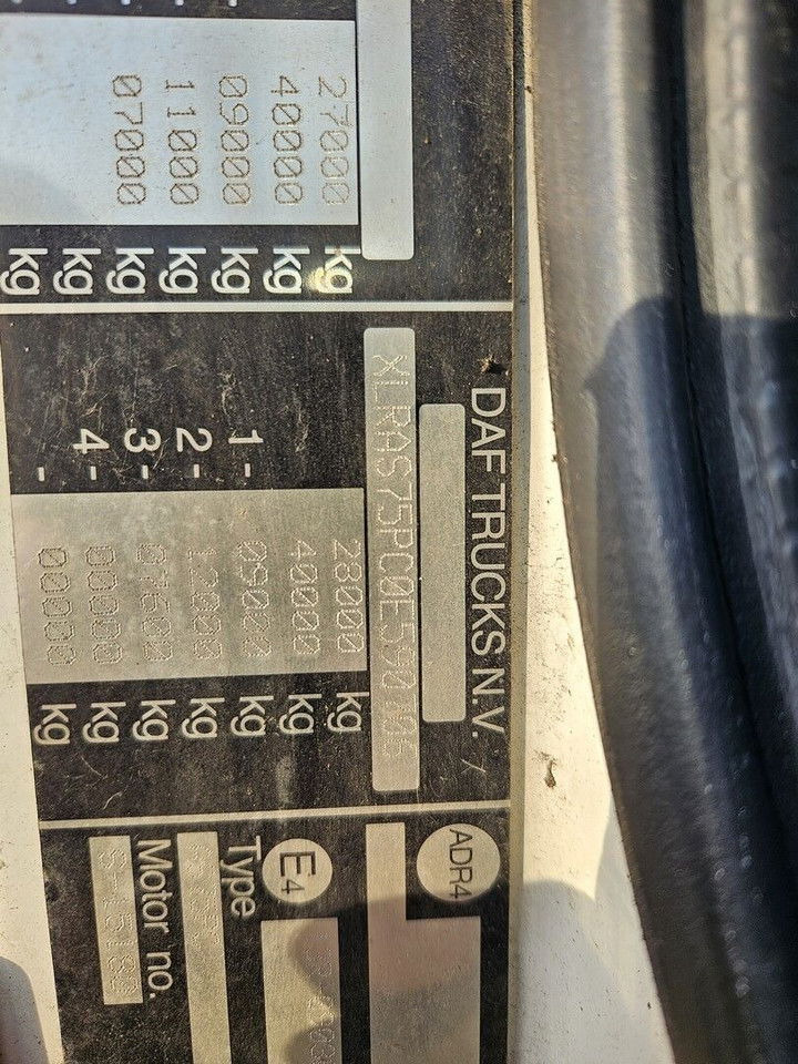 DAF 75.310 - Грузовик бортовой/ Платформа, Автоманипулятор: фото 5 DAF 75.310 - Грузовик бортовой/ Платформа, Автоманипулятор: фото 5