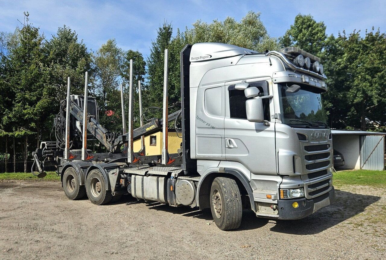 Scania R620 - Лесовоз, Автоманипулятор: фото 1 Scania R620 - Лесовоз, Автоманипулятор: фото 1