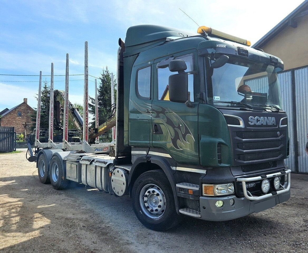 Scania R620 - Лесовоз, Автоманипулятор: фото 1 Scania R620 - Лесовоз, Автоманипулятор: фото 1