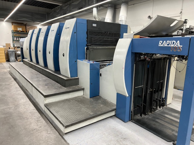 Офсетная печатная машина KBA Rapida 105-5: фото 1