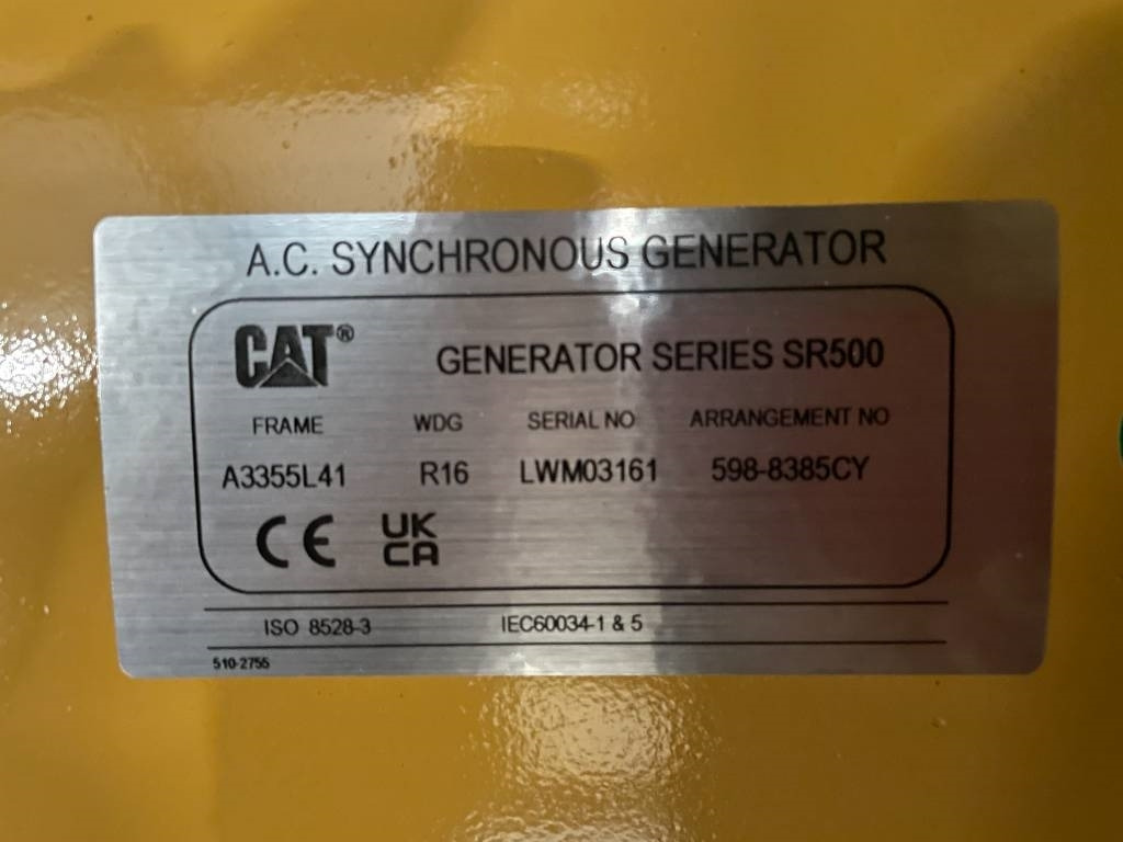 Новый Электрогенератор CAT DE715GC - 715 kVA Stand-by Generator - DPX-18224: фото 21