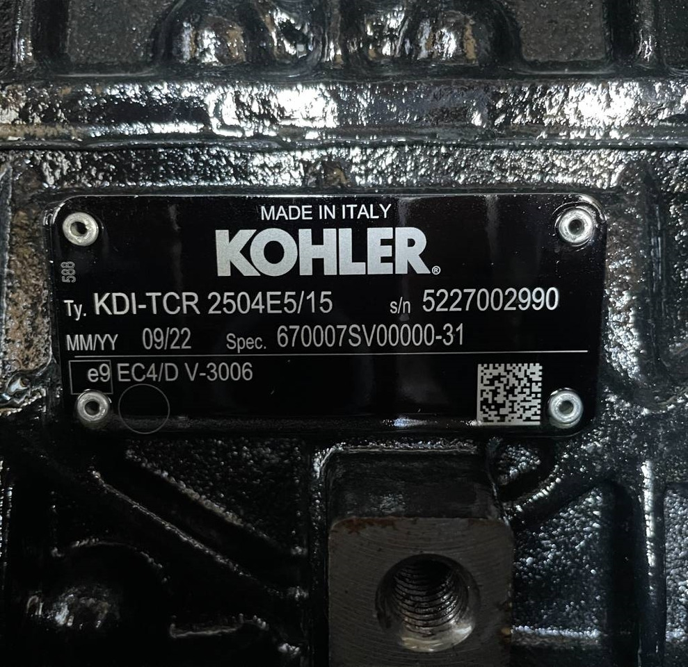 Kohler KDI2504T - 50 kVA Stage V Generator - DPX-19005 лизинг Kohler KDI2504T - 50 kVA Stage V Generator - DPX-19005: фото 16 Kohler KDI2504T - 50 kVA Stage V Generator - DPX-19005 лизинг Kohler KDI2504T - 50 kVA Stage V Generator - DPX-19005: фото 16