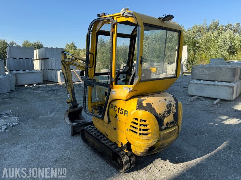 1999 Komatsu PC 15R-8 Minigraver med Adi-Tek henger - Мини-экскаватор: фото 4 1999 Komatsu PC 15R-8 Minigraver med Adi-Tek henger - Мини-экскаватор: фото 4