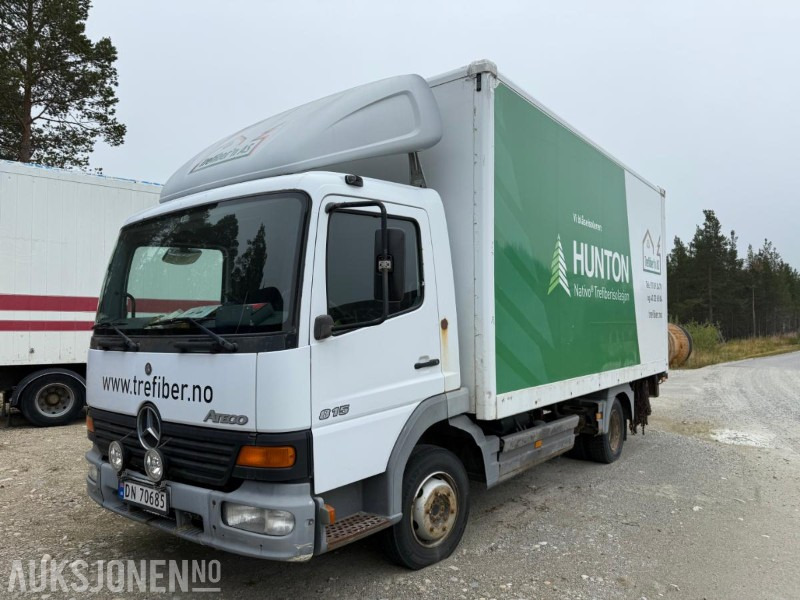 2004 Mercedes Benz Atego 815 C1 lett lastebil - Грузовик с закрытым кузовом: фото 1 2004 Mercedes Benz Atego 815 C1 lett lastebil - Грузовик с закрытым кузовом: фото 1