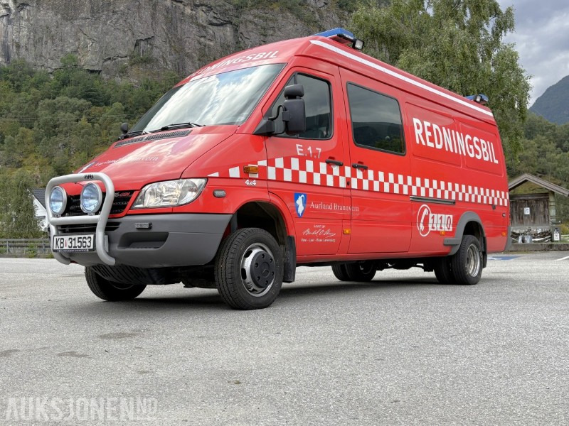 2005 Mercedes-Benz Sprinter 4-motion / 4X4 redningsbil - fullutstyrt - Пожарная машина: фото 1 2005 Mercedes-Benz Sprinter 4-motion / 4X4 redningsbil - fullutstyrt - Пожарная машина: фото 1