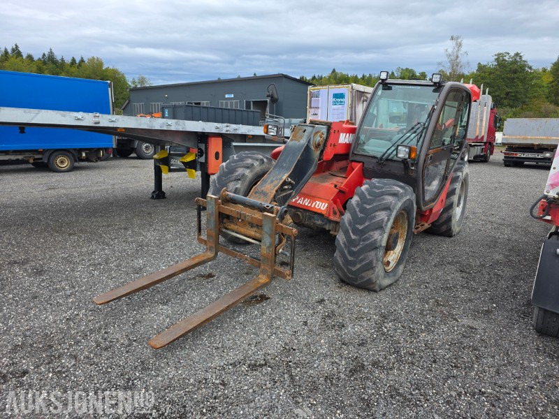 2007 Manitou maniscopic MLT 634 teleskoplaster m/pallegafler - Строительное оборудование: фото 1 2007 Manitou maniscopic MLT 634 teleskoplaster m/pallegafler - Строительное оборудование: фото 1