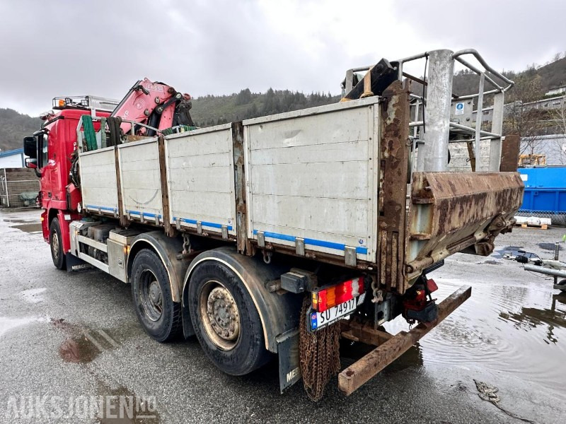 2009 Mercedes-Benz 2551L/42 6X2M Kranbil m/Fassi F235XP kran | Luft foran og bak | Krok og plan, 305520km - Автоманипулятор: фото 3 2009 Mercedes-Benz 2551L/42 6X2M Kranbil m/Fassi F235XP kran | Luft foran og bak | Krok og plan, 305520km - Автоманипулятор: фото 3