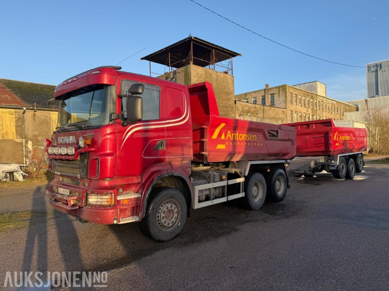 2011 Scania R560 TIPPBIL M/MAUR TRIPPELKJERRE. - Самосвал: фото 1 2011 Scania R560 TIPPBIL M/MAUR TRIPPELKJERRE. - Самосвал: фото 1