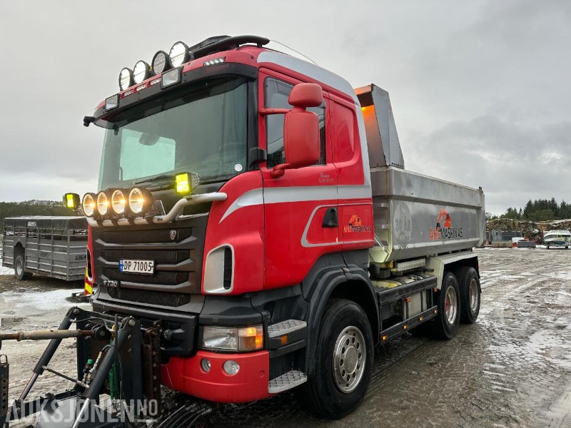 2012 Scania R 730 6x4 - Brøyterigget tippbil лизинг 2012 Scania R 730 6x4 - Brøyterigget tippbil: фото 6