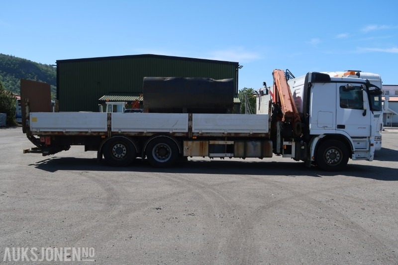 2013 Mercedes-Benz ACTROS 2536 med Palfinger PK165502 kran og baklift - Автоманипулятор: фото 4 2013 Mercedes-Benz ACTROS 2536 med Palfinger PK165502 kran og baklift - Автоманипулятор: фото 4