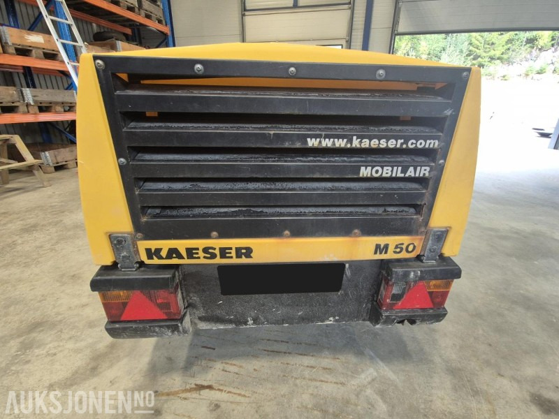 2014 Kaeser M50, tilhengermontert luftkompressor, 811 t - Строительное оборудование: фото 3 2014 Kaeser M50, tilhengermontert luftkompressor, 811 t - Строительное оборудование: фото 3