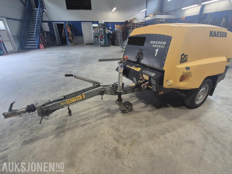 2014 Kaeser M50, tilhengermontert luftkompressor, 811 t - Строительное оборудование: фото 5 2014 Kaeser M50, tilhengermontert luftkompressor, 811 t - Строительное оборудование: фото 5