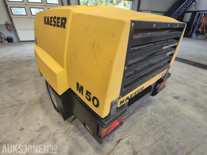 2014 Kaeser M50, tilhengermontert luftkompressor, 811 t - Строительное оборудование: фото 2 2014 Kaeser M50, tilhengermontert luftkompressor, 811 t - Строительное оборудование: фото 2