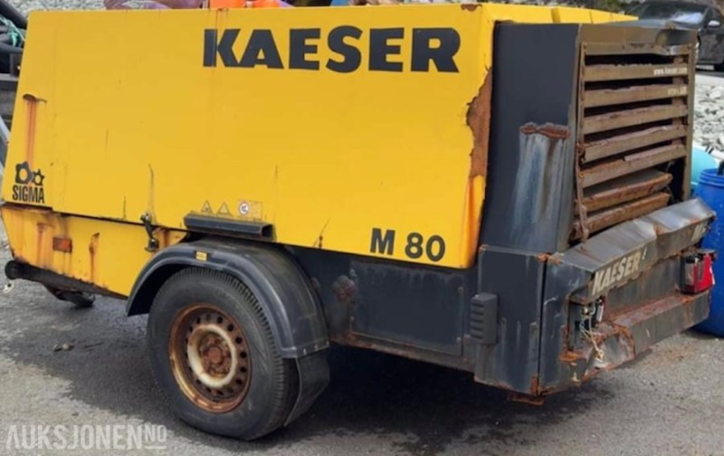 2014 Kaeser M80 kompressor - Строительное оборудование: фото 1 2014 Kaeser M80 kompressor - Строительное оборудование: фото 1