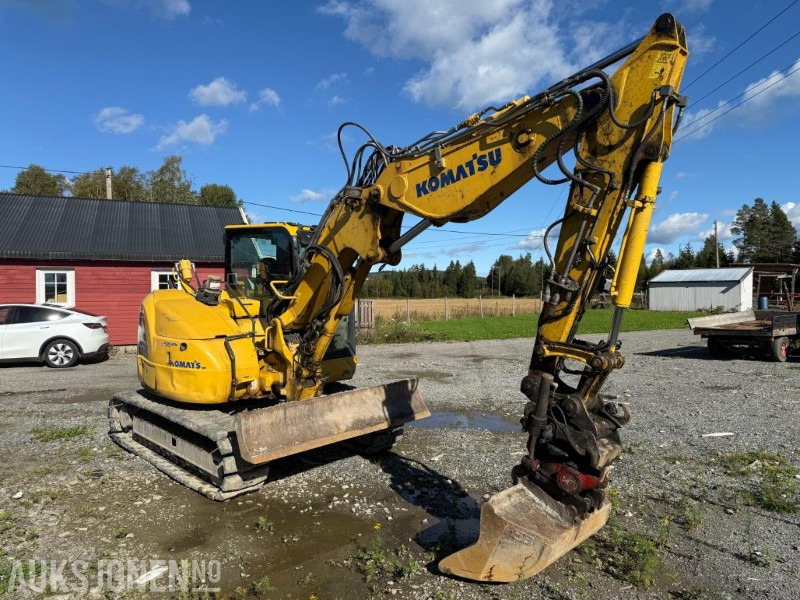 2014 Komatsu PC 88MR Gravemaskin - Экскаватор: фото 4 2014 Komatsu PC 88MR Gravemaskin - Экскаватор: фото 4
