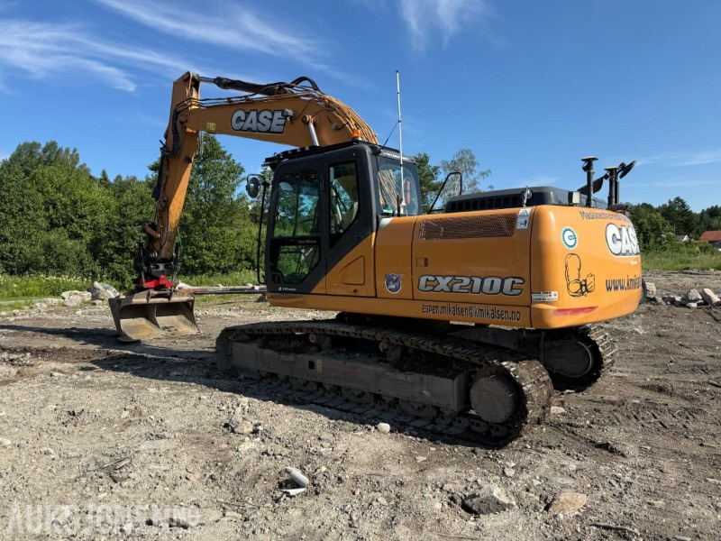 2015 Case CX210C BELTEGRAVER ROTOTILT ENGCON MASKINSTYRING SERVICEHISTORIKK LITE TIMER EN EIER. - Экскаватор: фото 5 2015 Case CX210C BELTEGRAVER ROTOTILT ENGCON MASKINSTYRING SERVICEHISTORIKK LITE TIMER EN EIER. - Экскаватор: фото 5